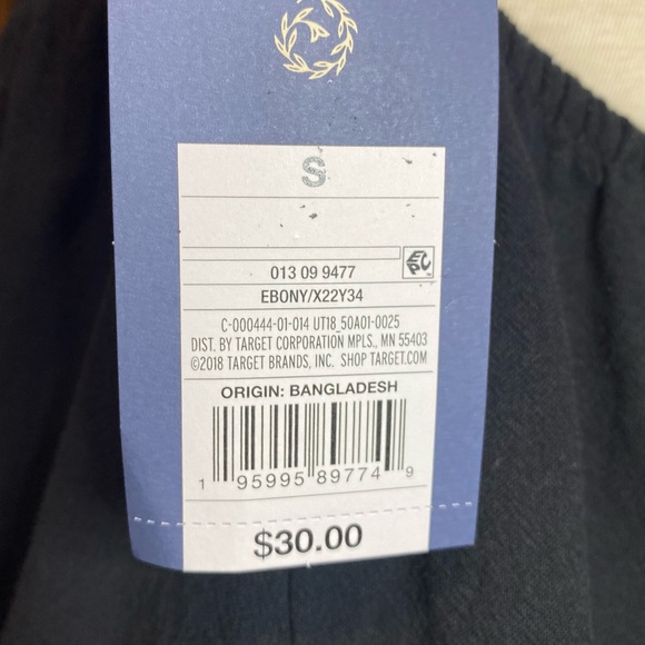 Universal Thread Black Sleeveless Tie-Back A-Line Dress - Picture 9 of 9